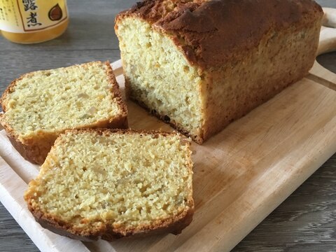 おせちリメイク♪栗きんとんパウンドケーキ♪